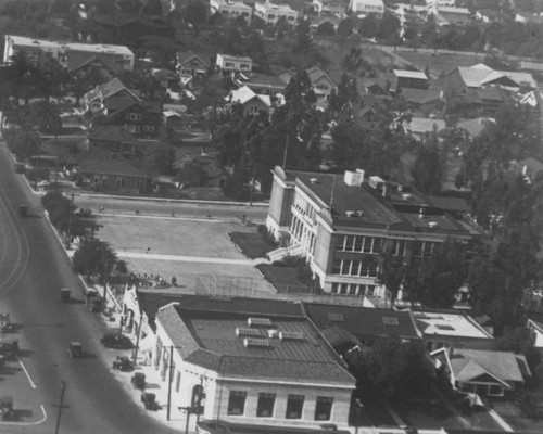 Los Feliz School, panoramic view