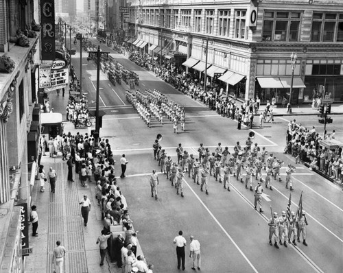 Los Angeles' 186th birthday parade