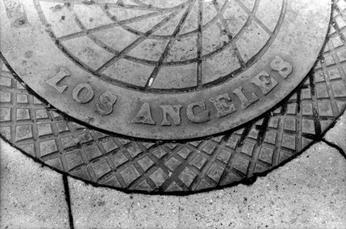 Los Angeles manhole cover