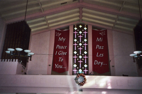 Church banners, St. Anthony Catholic Church