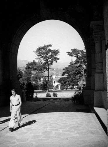 Arch, Santa Barbara County Courthouse