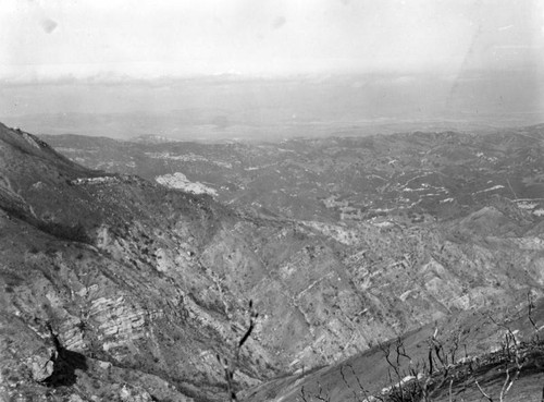 Santa Monica Mountains fire damage