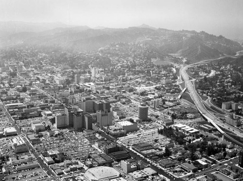 Argyle Avenue, Yucca Street and Hollywood Boulevard, looking north