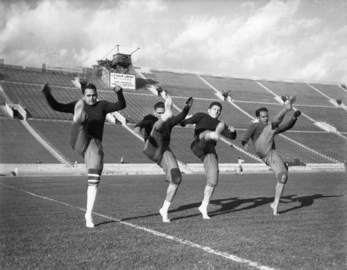 USC football players