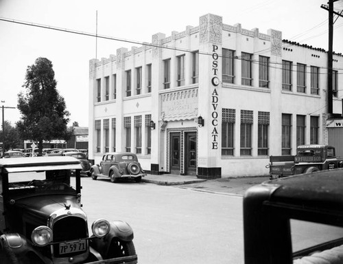 Post Advocate newspaper building, Alhambra