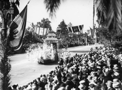 1935 Tournament of Roses Parade float