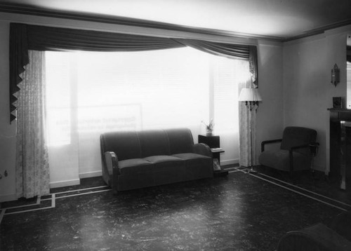 Furniture display at The Broadway — Calisphere