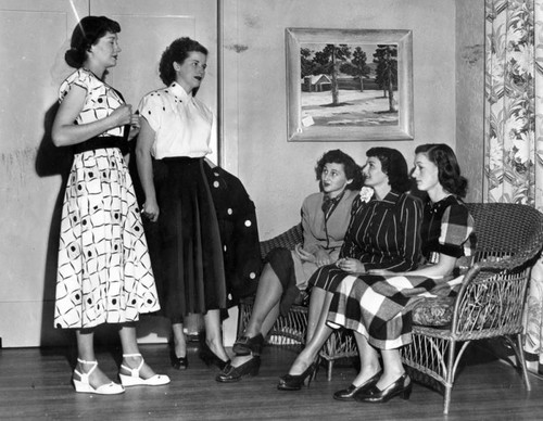 Canoga Park Junior Woman's Club fashion committee