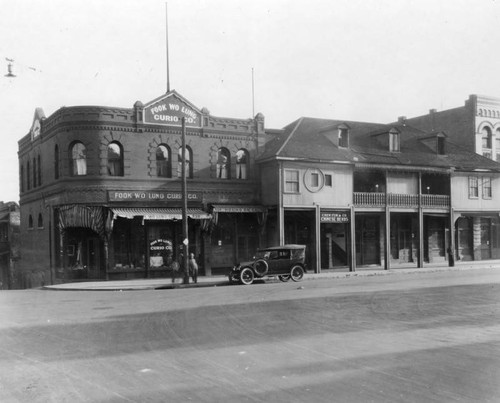 Chinese shops on Los Angeles Street