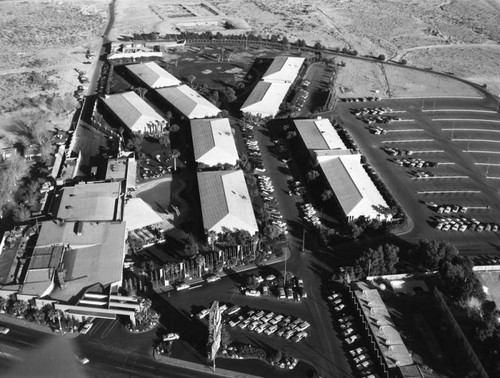 Sands Hotel, Las Vegas Boulevard, looking east