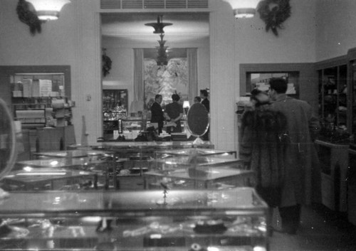 Department store interior