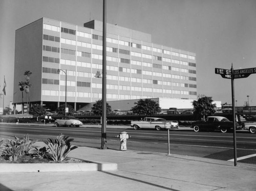 Exterior view of Parker Center