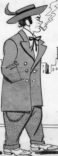 Zoot suit illustration