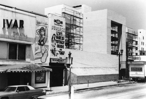 Hollywood Library construction