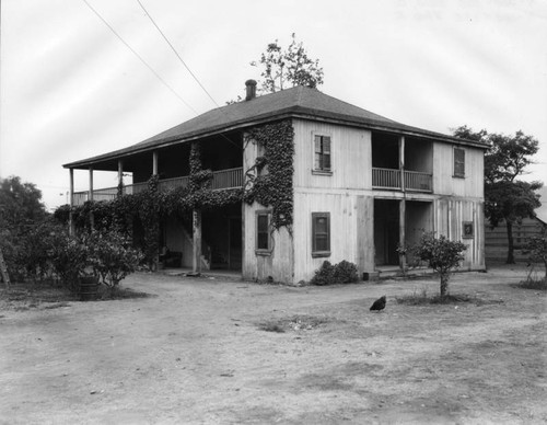 Exterior view, Lugo adobe