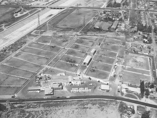 Rockview Milk Farms, Stewart and Gray Road, looking north