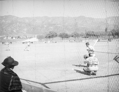 Baseball game, Burbank