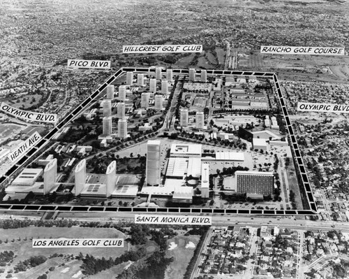 Century City project, aerial