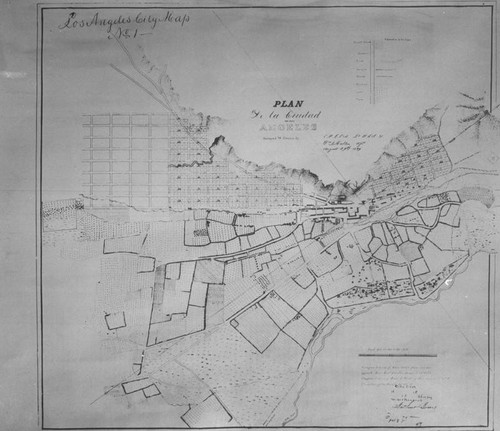 Pueblo of Los Angeles map