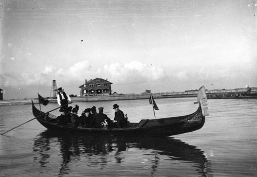 Gondola ride in Naples, Long Beach