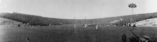 Football game at the Rose Bowl