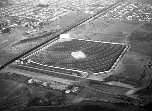 La Habra Drive-In, La Habra, looking northeast