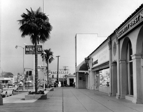 Business center, Pacific Palisades