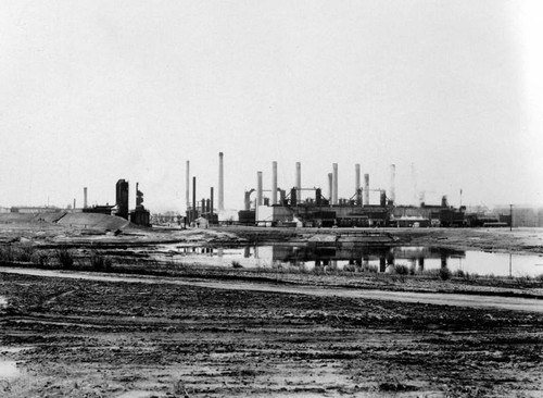 Standard Oil Co. tank farm