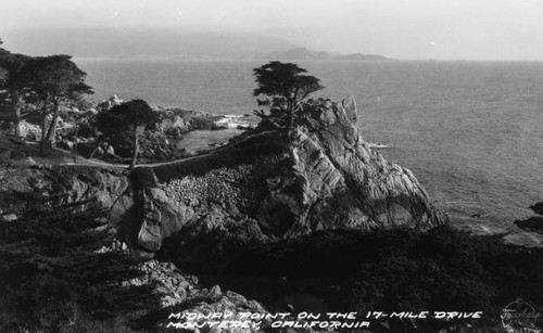 Midway Point on the 17-Mile Drive, Monterey, California