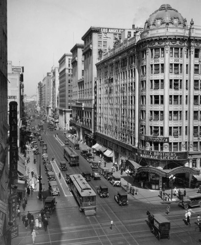 Hill Street and 7th, Pantages Theatre