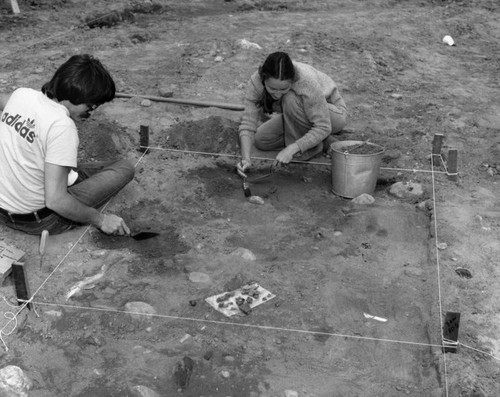 Excavating Zanja Madre