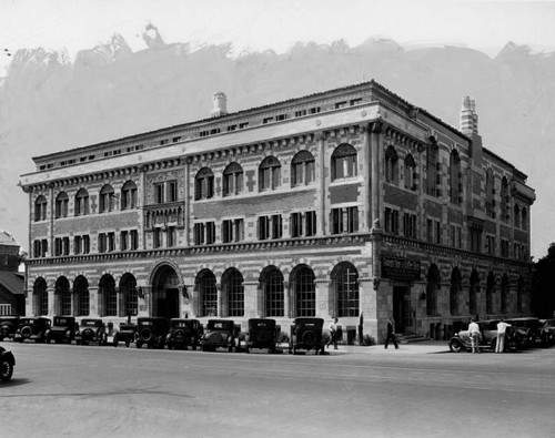 U.S.C. Student Union building, exterior