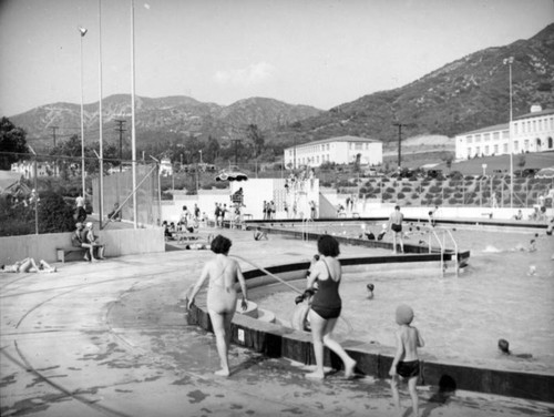 Glendale swim stadium and community college