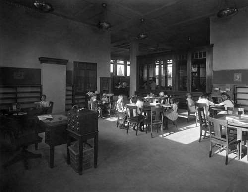 Vermont Square Branch Library Interior