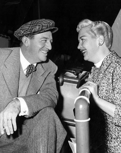 James and Grable at Santa Anita — Calisphere