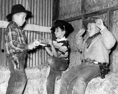 Youngsters enact Old West in playing real movie roles