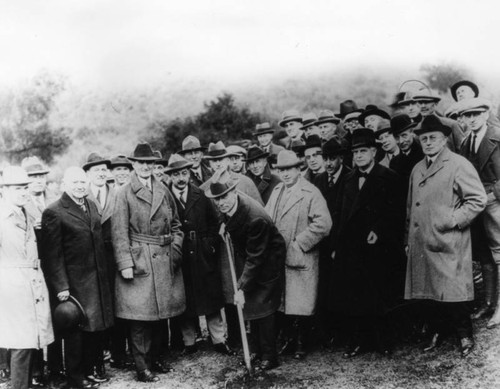 Groundbreaking for Mulholland Drive