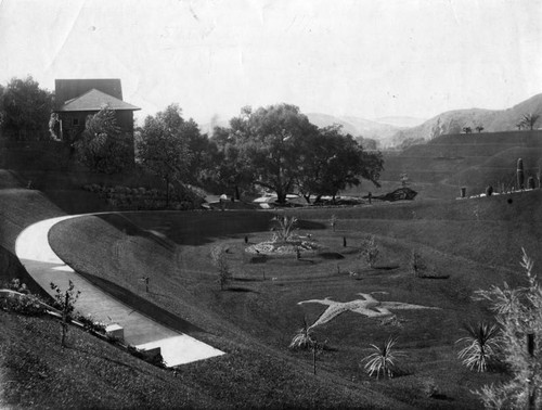 Landscaped area, Busch Gardens — Calisphere