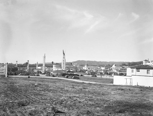 Westwood Village panorama