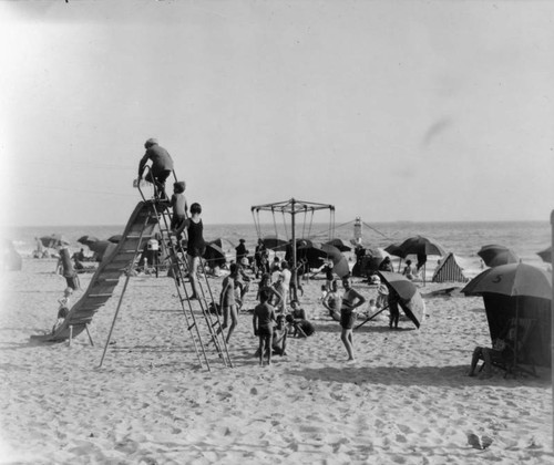 Beach playground, view 1