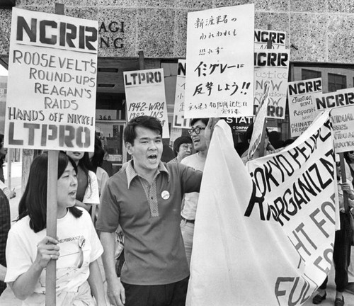 Japanese-American demonstration