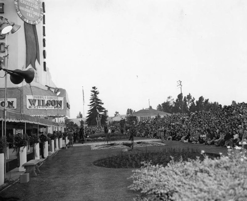 Bleachers at the Carthay Circle Theatre