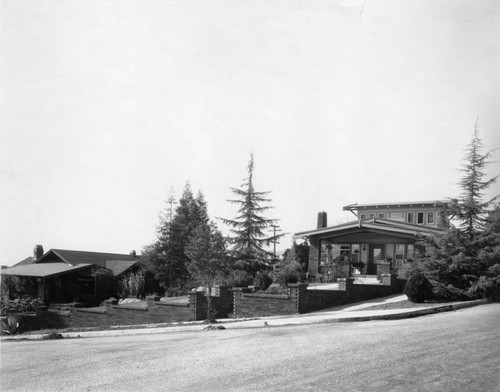 Craftsman style residence on Hill Dr., Eagle Rock