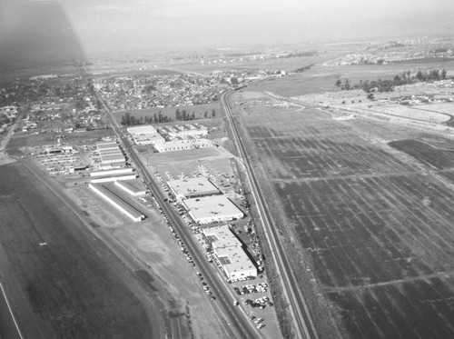 Hughes Aircraft, Artesia Avenue, looking west