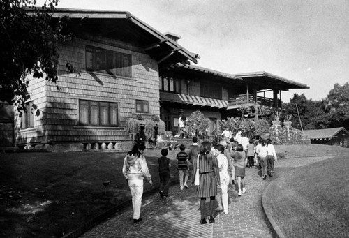 Gamble house in Pasadena