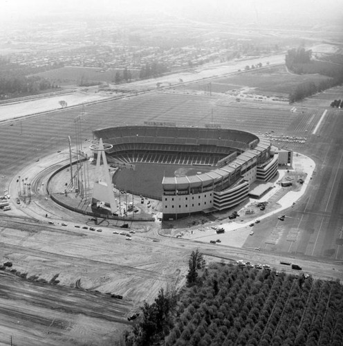 Construction of Angel Stadium