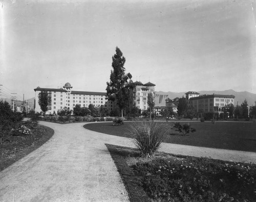 Green Hotel, panoramic view