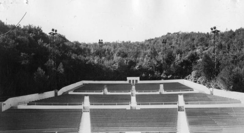 Empty seats, Greek Theatre