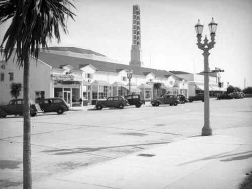 Stores on Degnan and the Leimert Theater