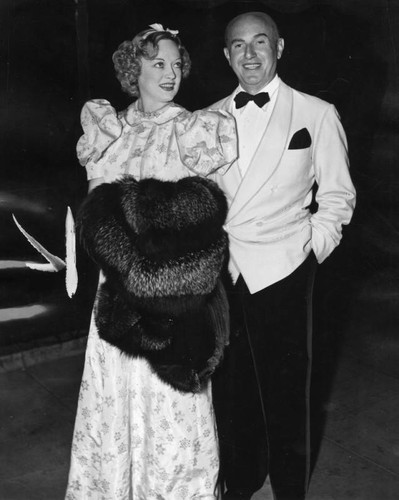 Marion Davies and Jack L. Warner